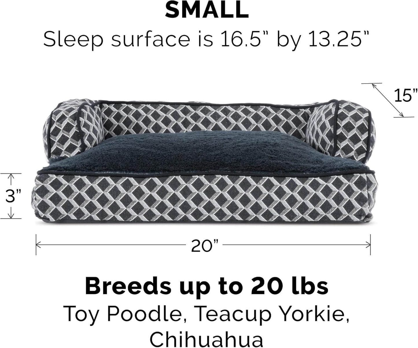 Plush Sofa Pet Bed