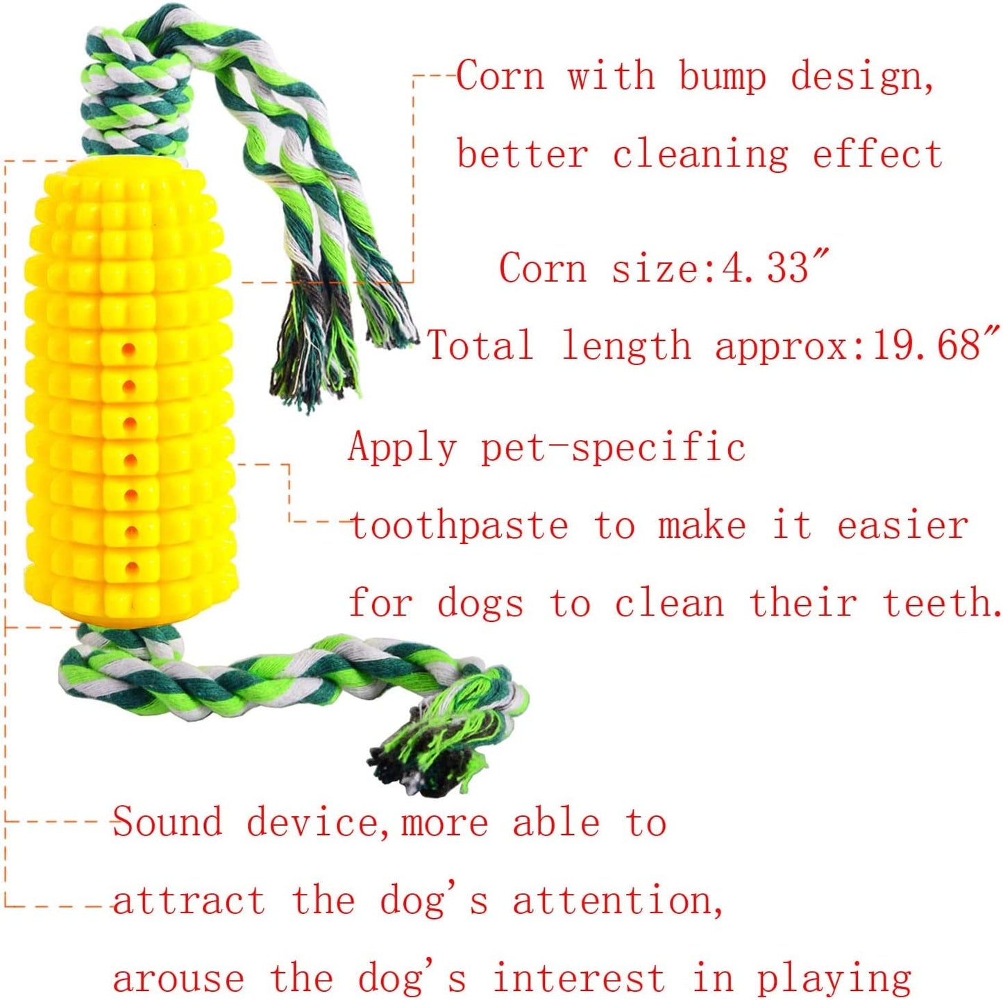 Durable Chew Toys 3Pack