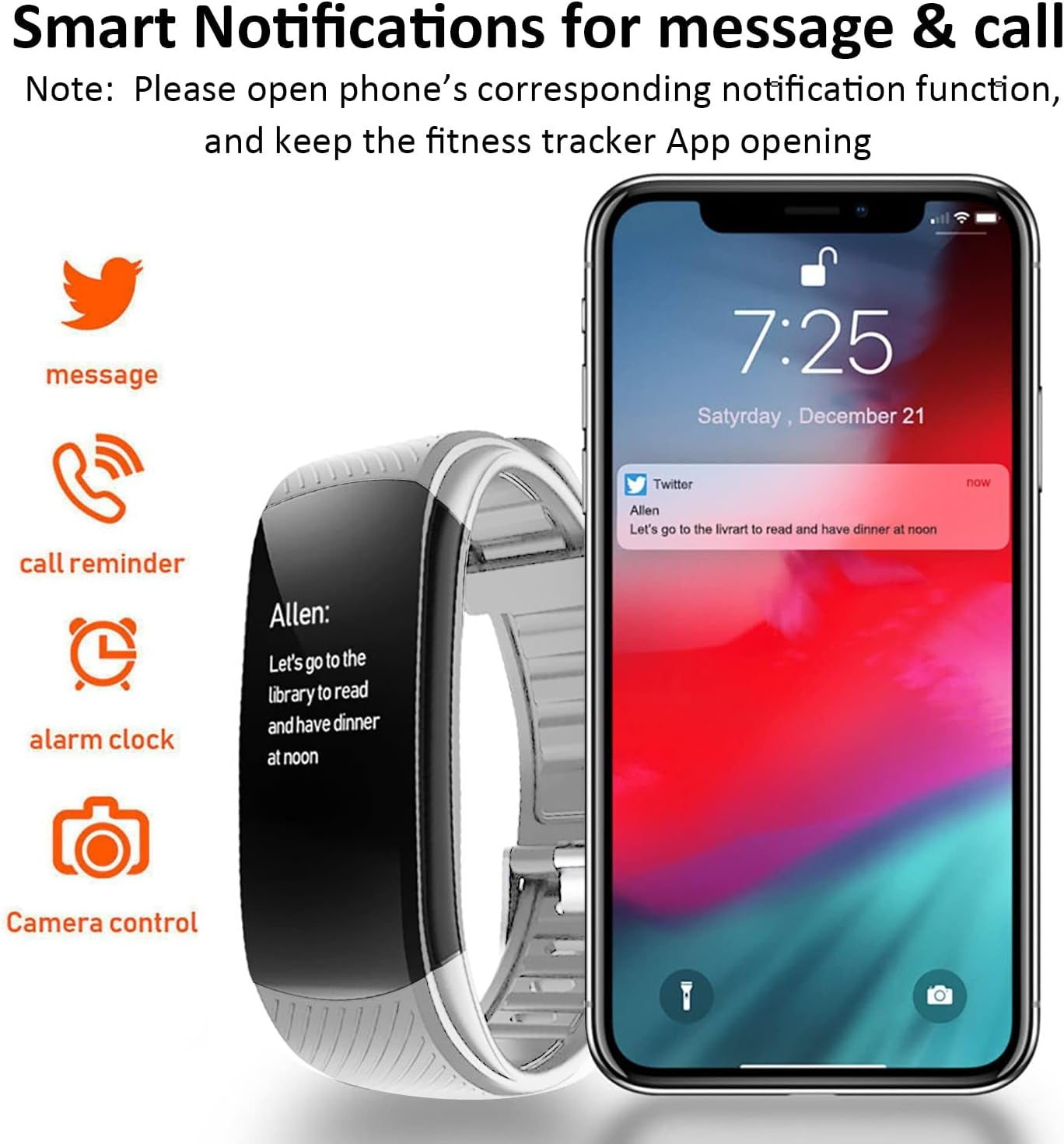 Dual Band Fitness Tracker
