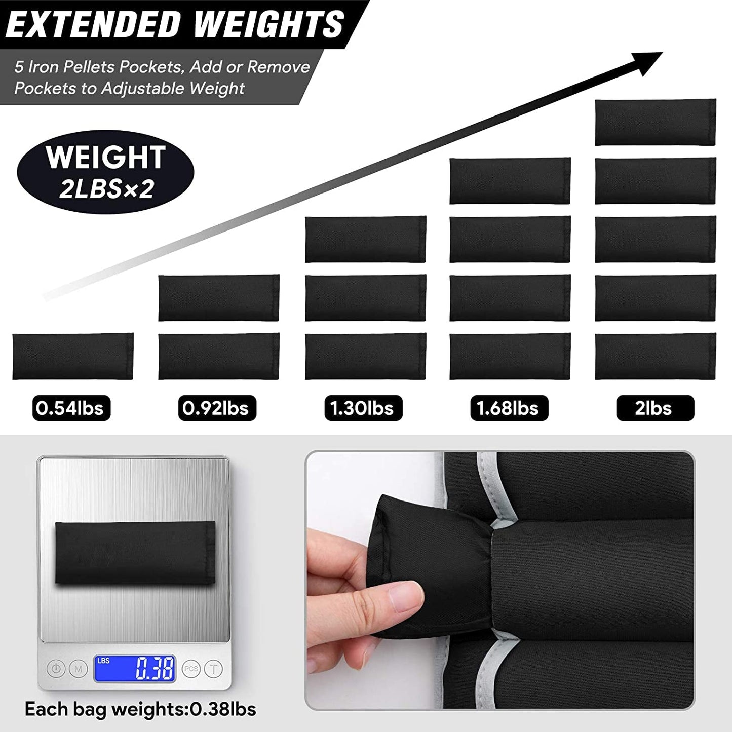 Pro-Grade Leg/Wrist Weights
