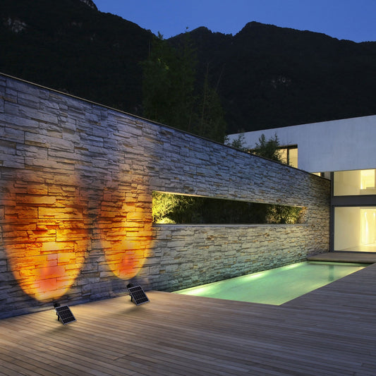 Solar Sunset Pathway Lights