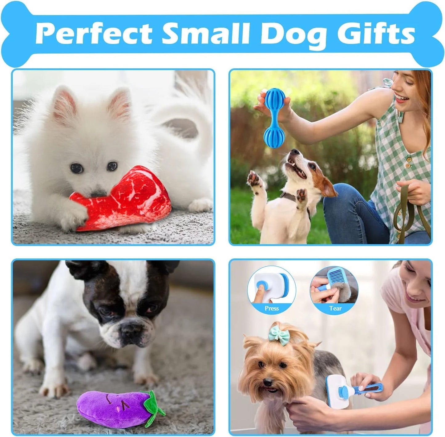 Puppy Teething Toys – Small Dog Chew Pack