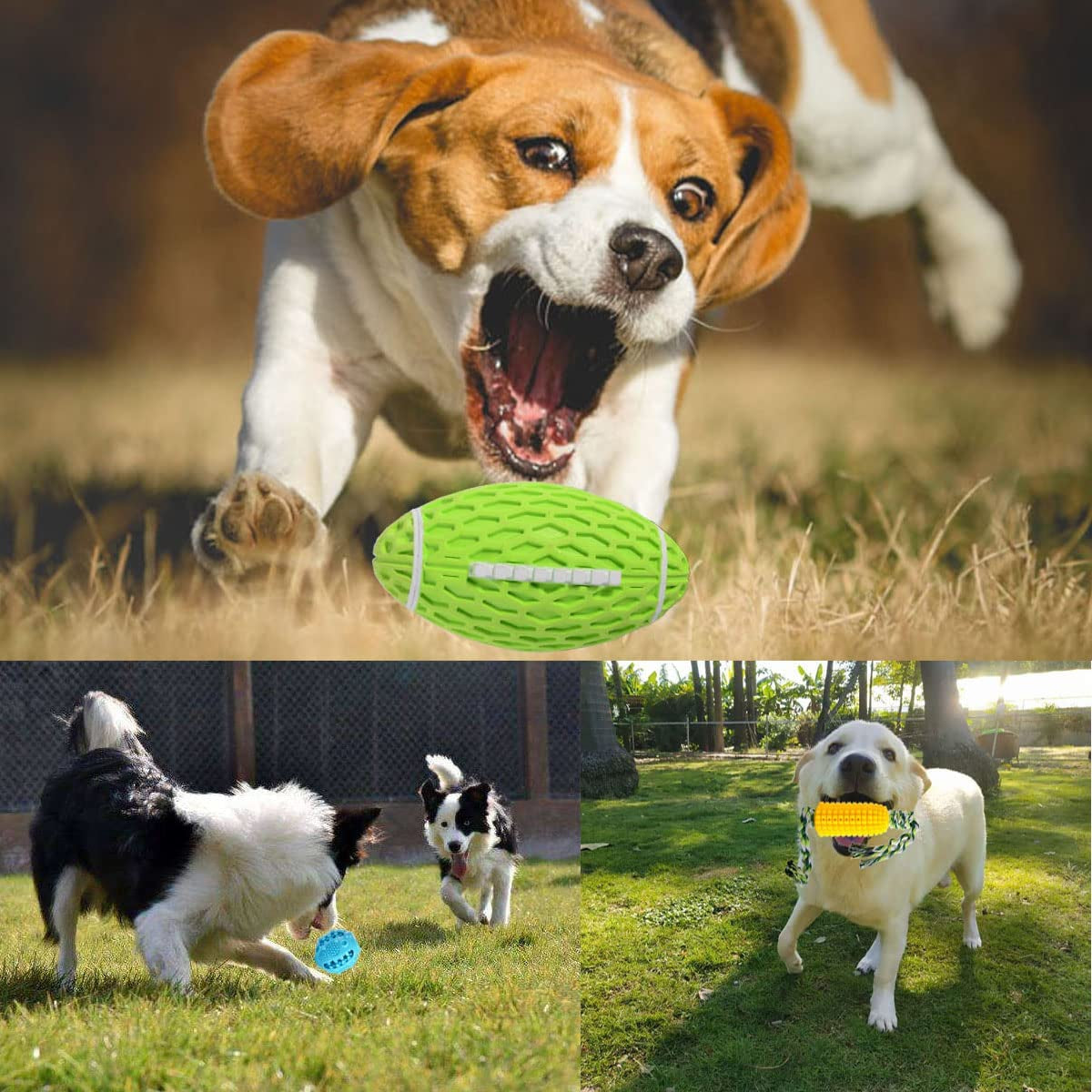 Durable Chew Toys 3Pack
