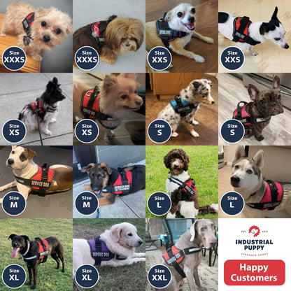 Adjustable Reflective Service Dog Vest