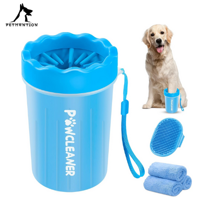 Petmantion™ Portable Pet Paw Cleaner Cup – Fast, Mess-Free Paw Washing for Dogs & Cats