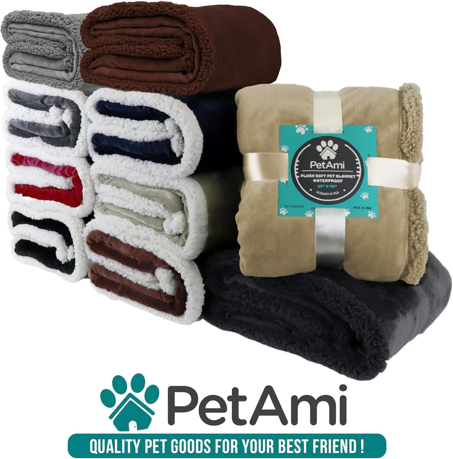 Plush Kennel Cover Blanket