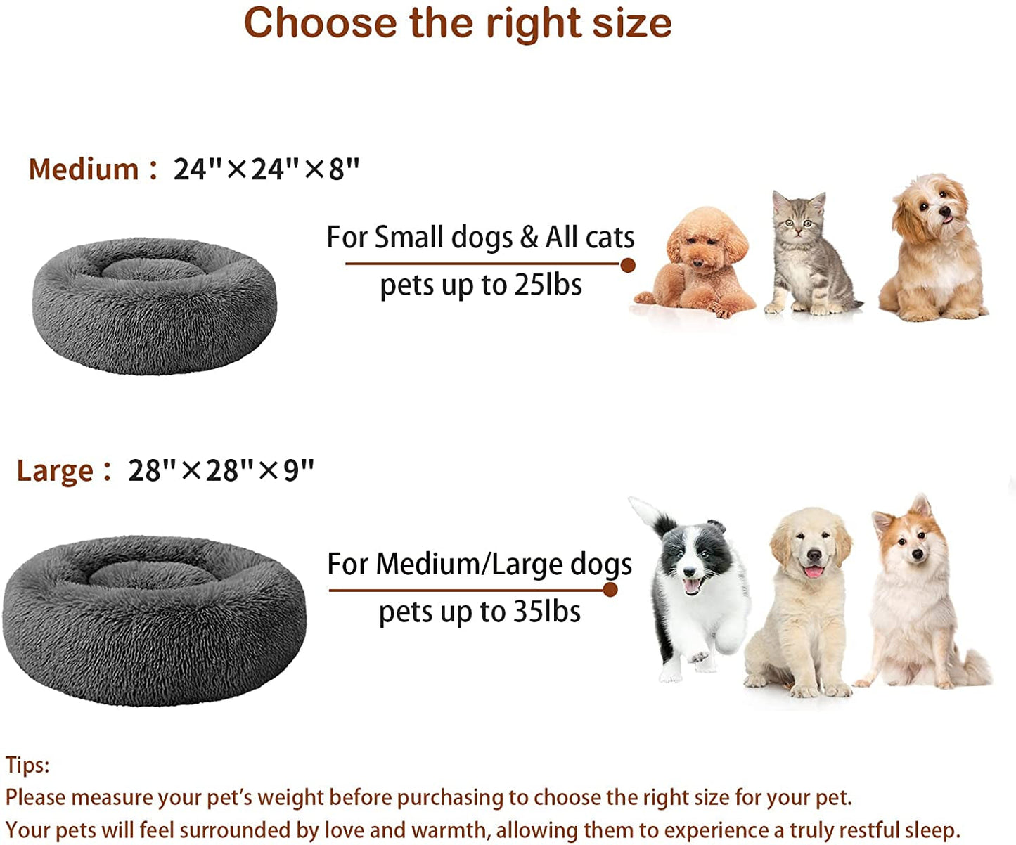 Luxury Faux Fur Bed
