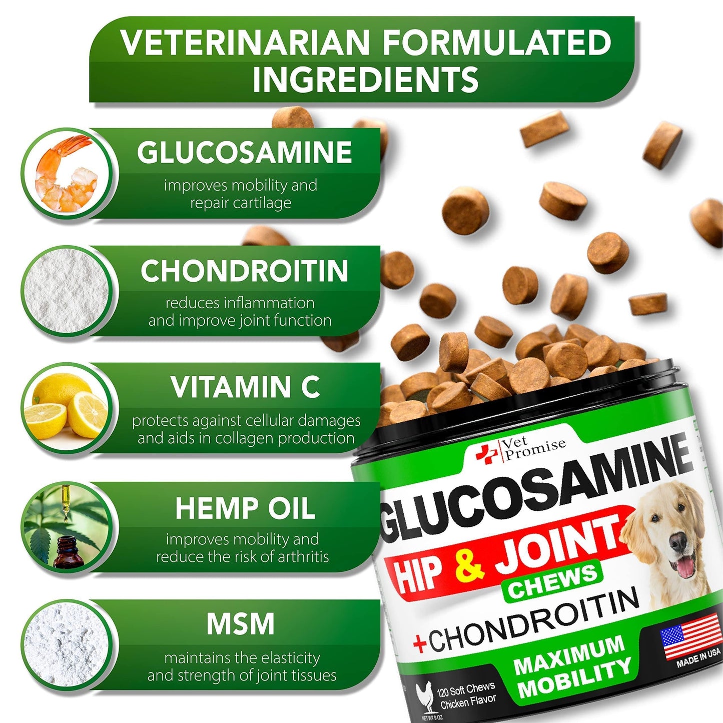 Mobility Support Dog Supplement