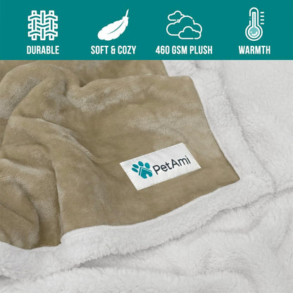 Plush Kennel Cover Blanket
