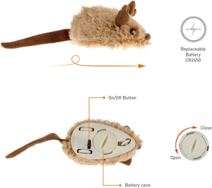 Self-Moving Kitten Exercise Toy