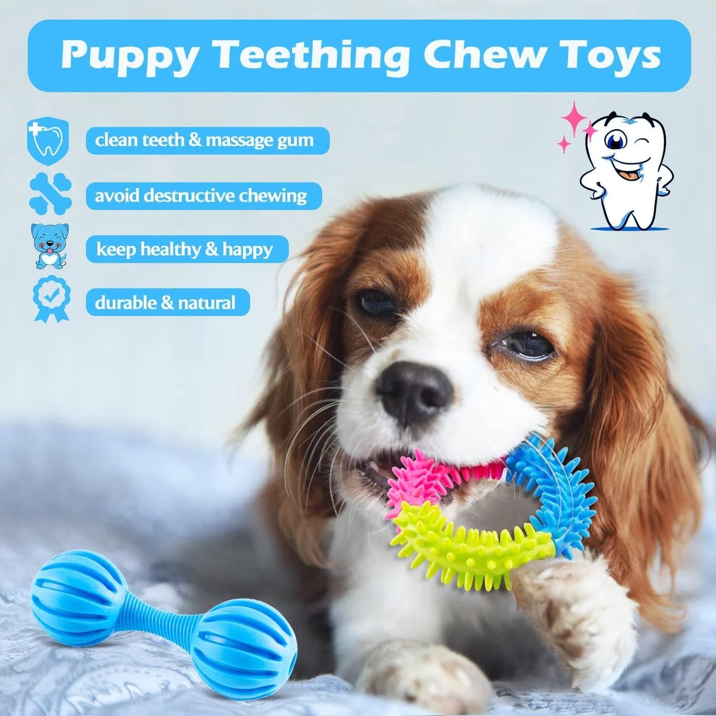 Puppy Teething Toys – Small Dog Chew Pack