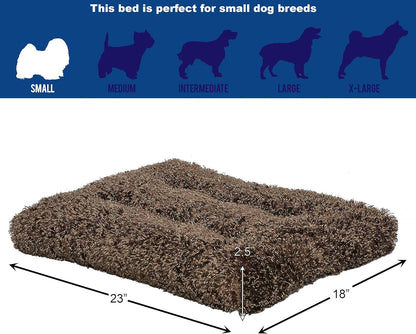 Machine-Washable Plush Bed