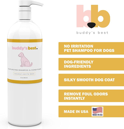 Soothing Coconut Vanilla Dog Shampoo