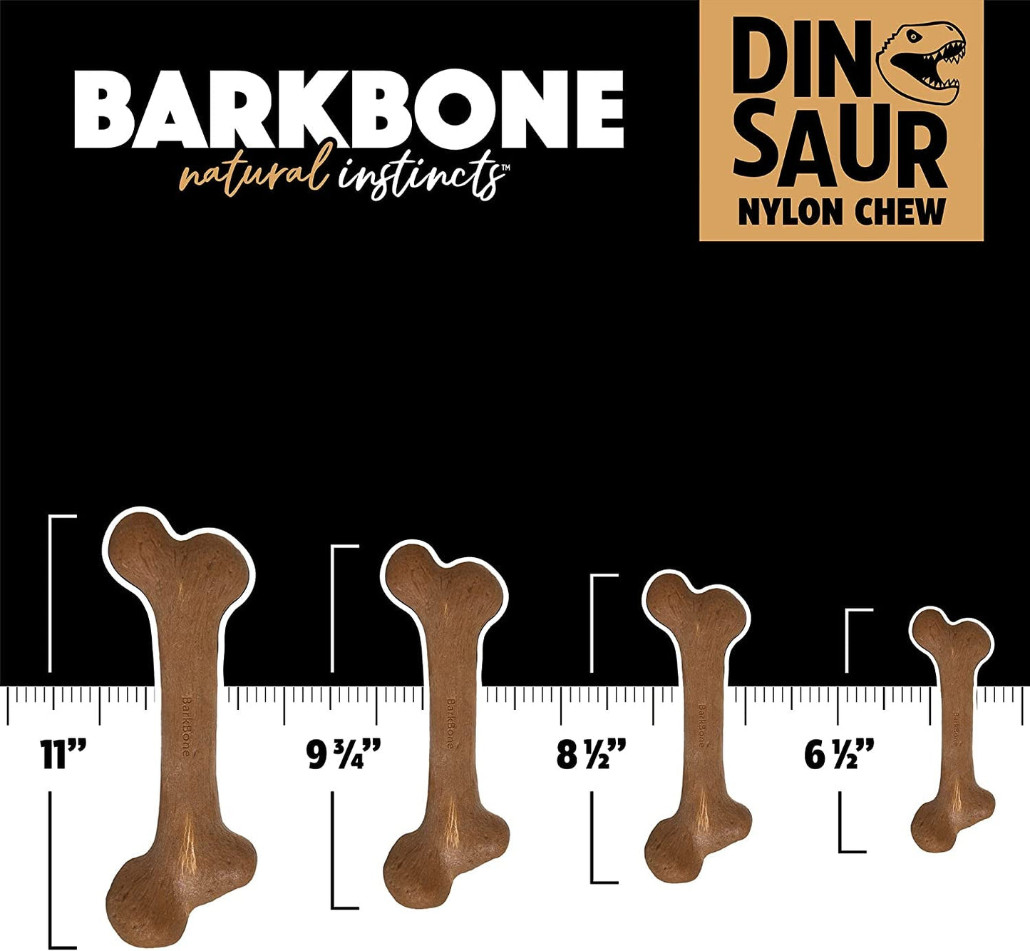 Dinosaur Barkbone - Tough Nylon Chew