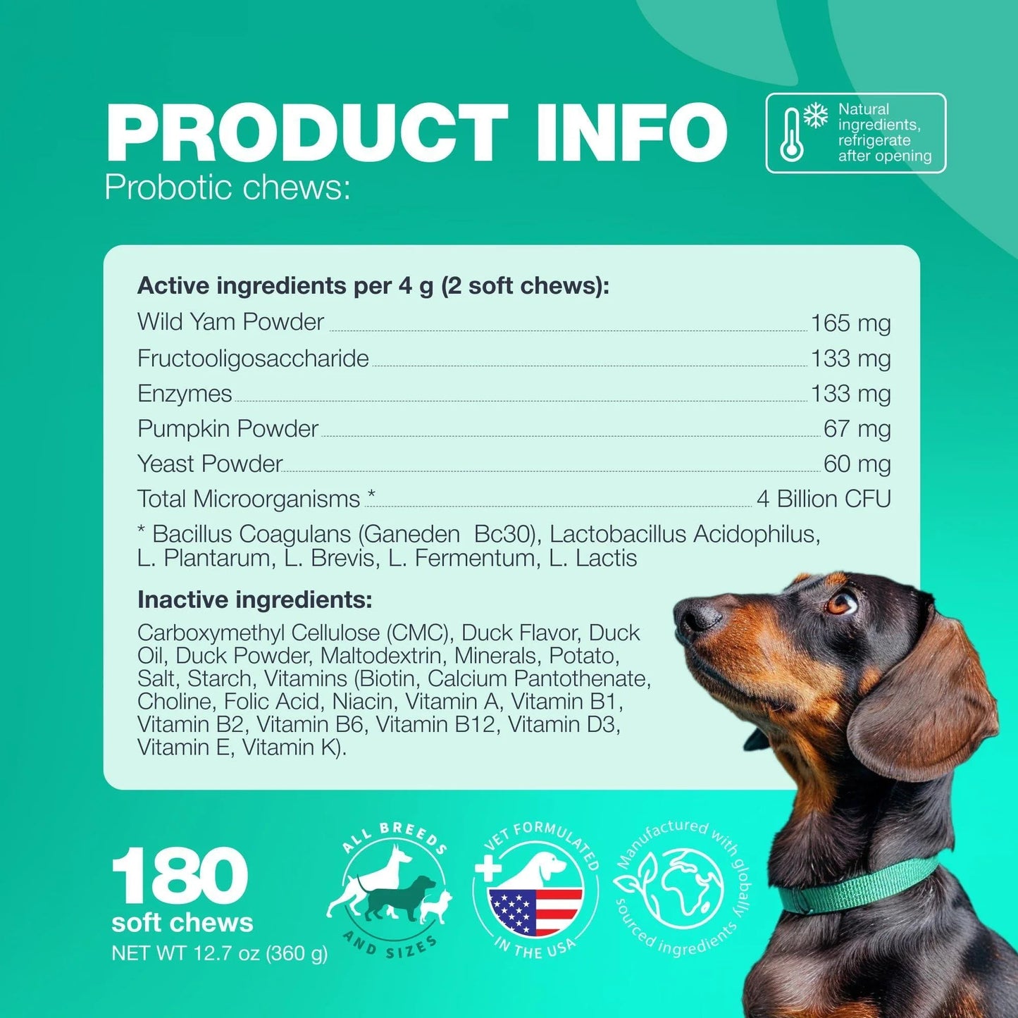 Dog Probiotic Soft Chews