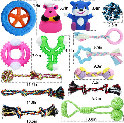 Puppy Teething Chew Toys Pack