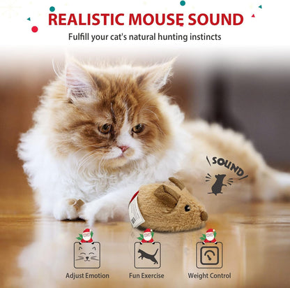 Self-Moving Kitten Exercise Toy