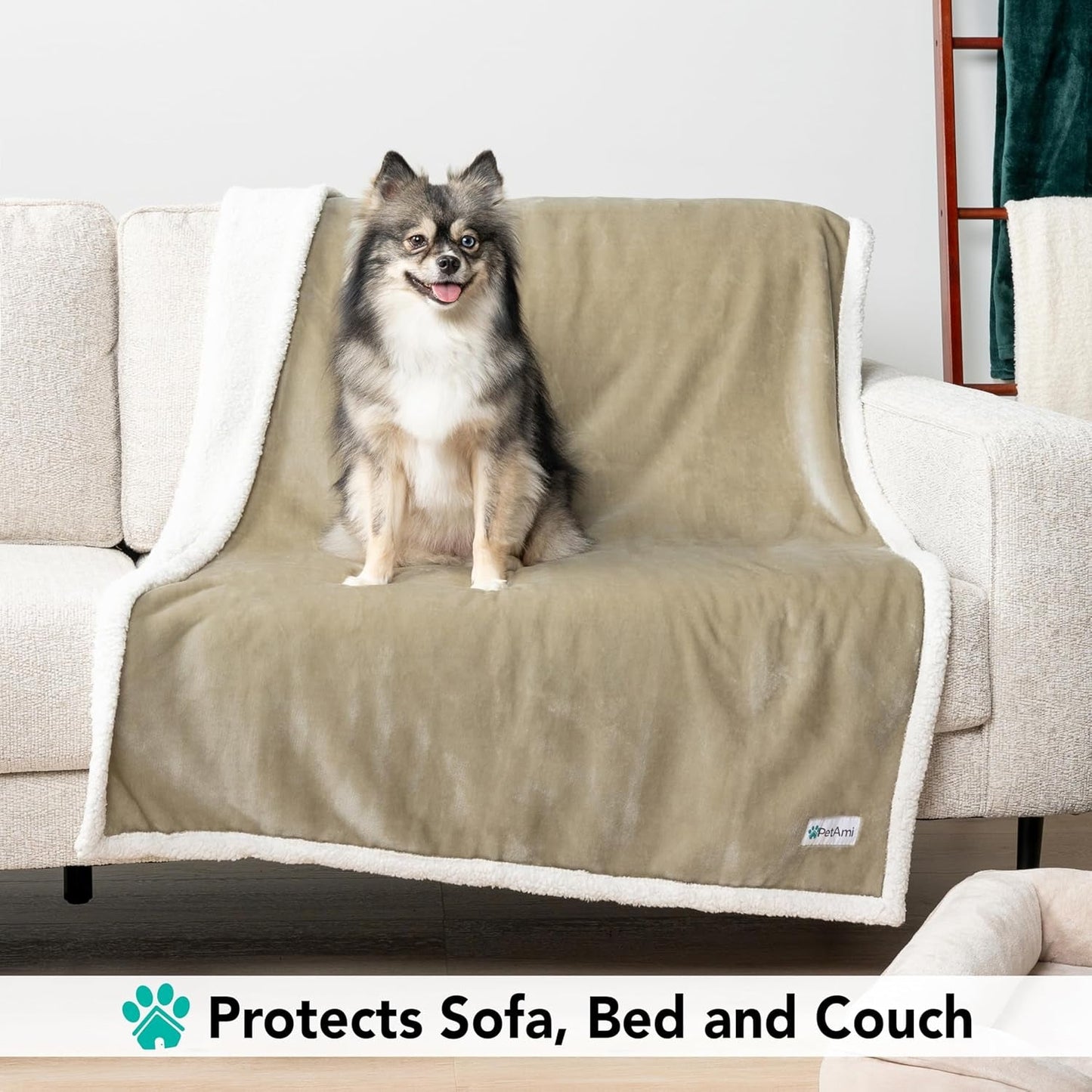 Plush Kennel Cover Blanket