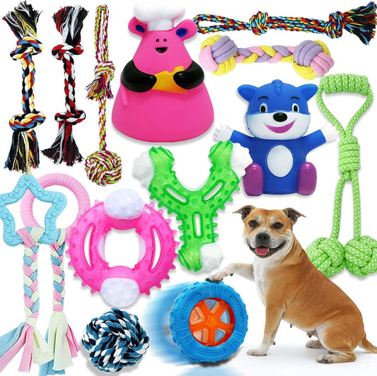 Puppy Teething Chew Toys Pack