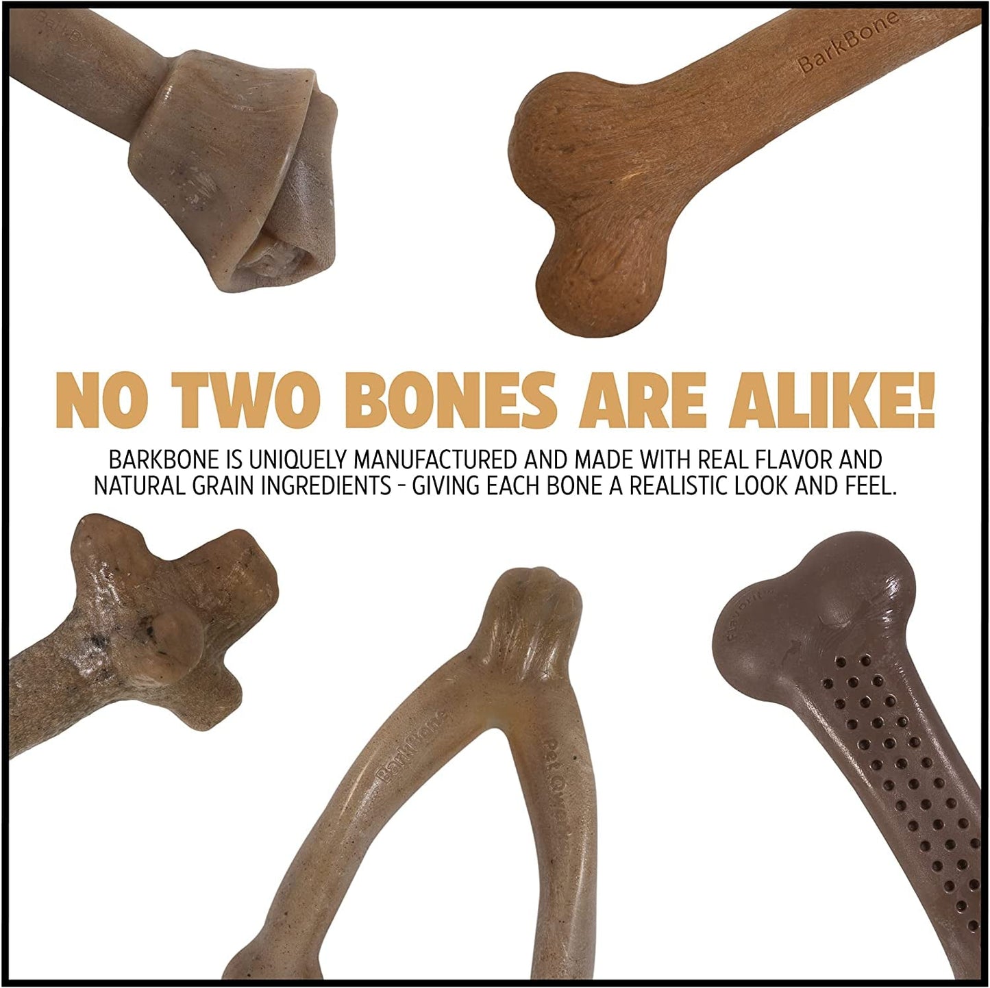 Dinosaur Barkbone - Tough Nylon Chew