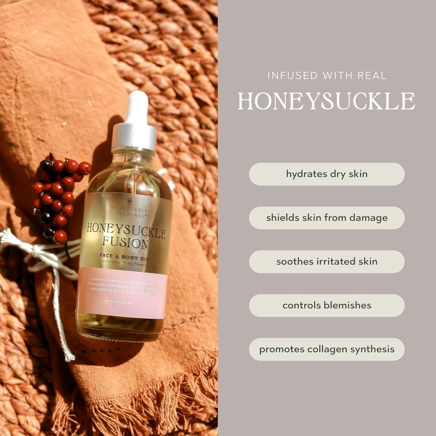 Honeysuckle Glow Face Oil