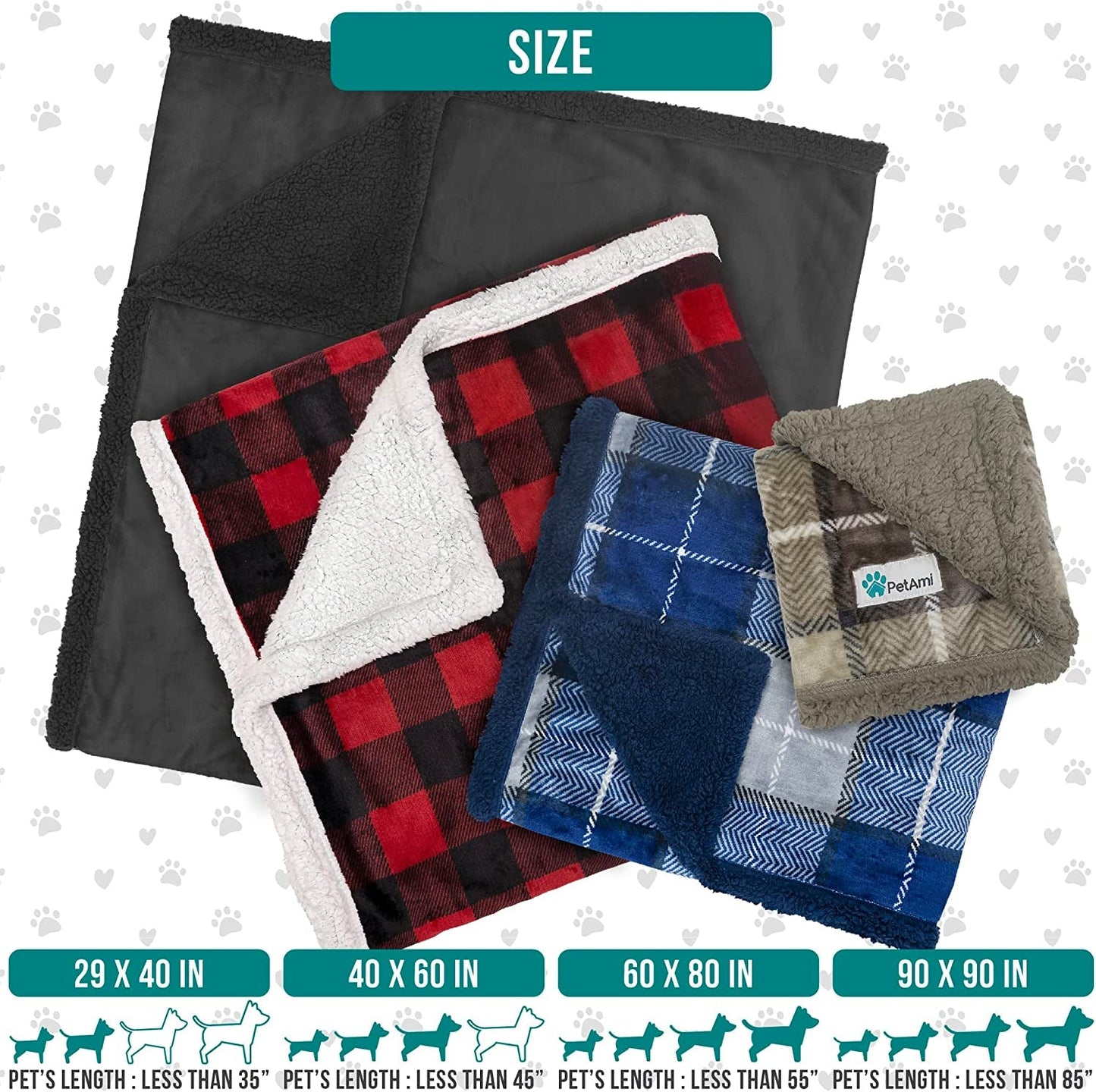 Plush Kennel Cover Blanket