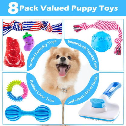 Puppy Teething Toys – Small Dog Chew Pack