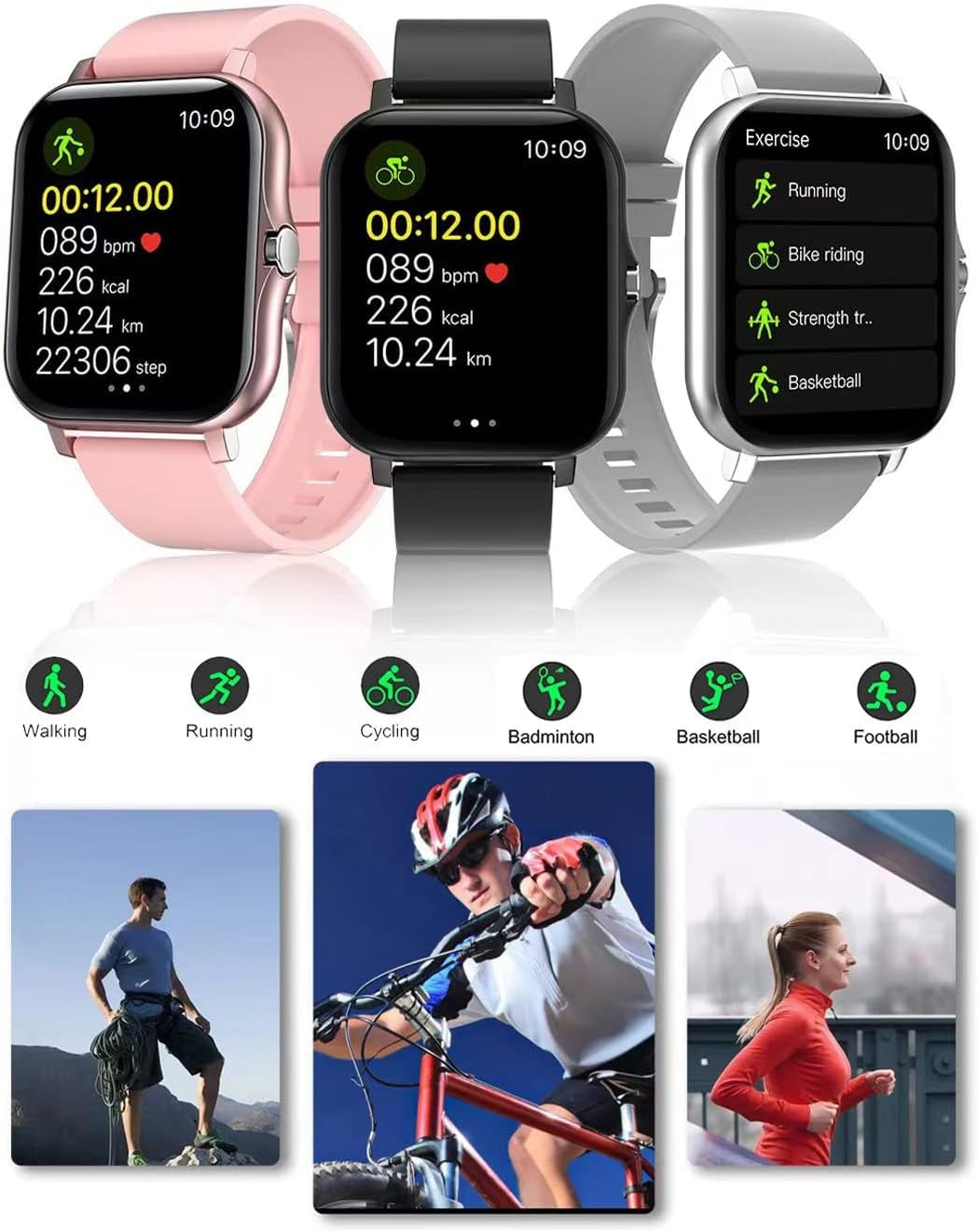 IP68 Activity Tracker Watch