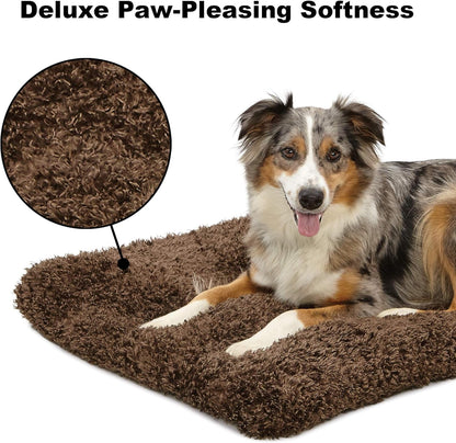 Machine-Washable Plush Bed